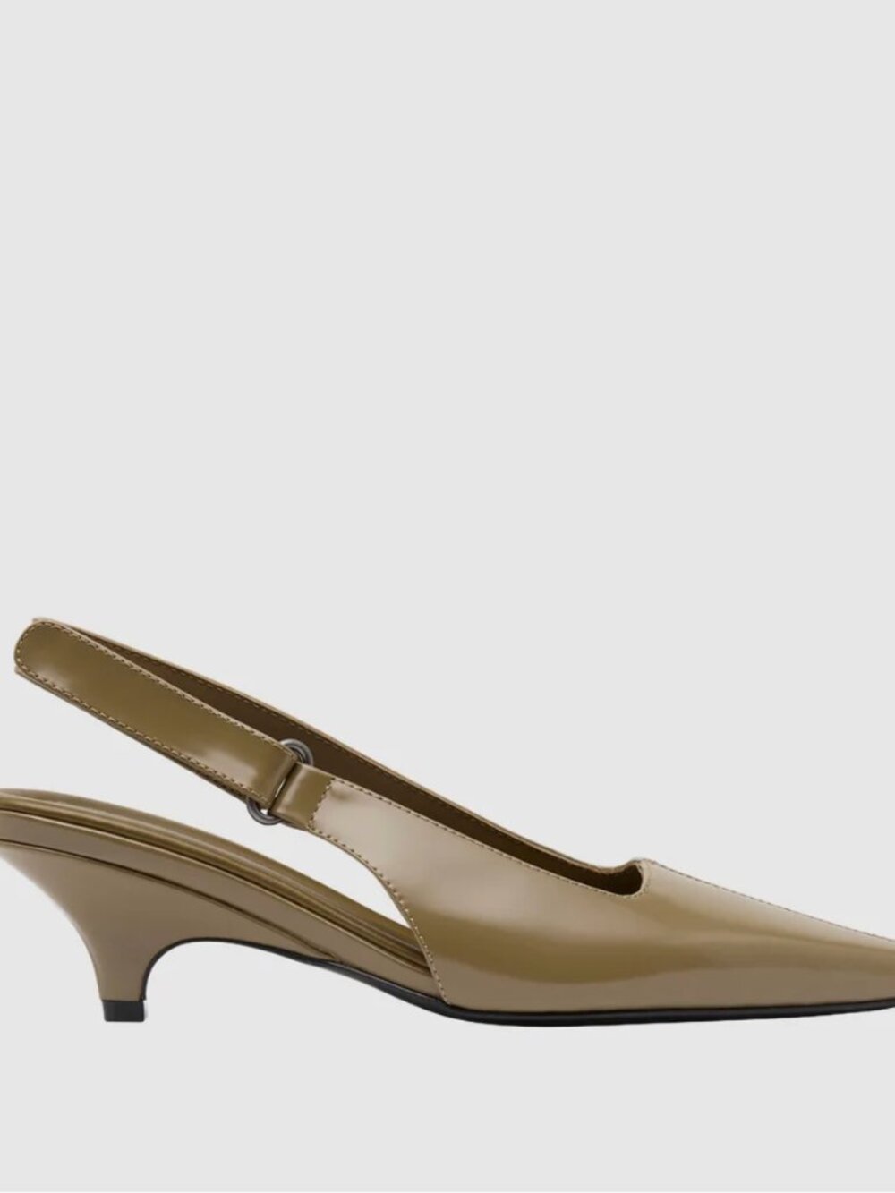 St Agni Utility Sling Back Heel - Oak Size 37